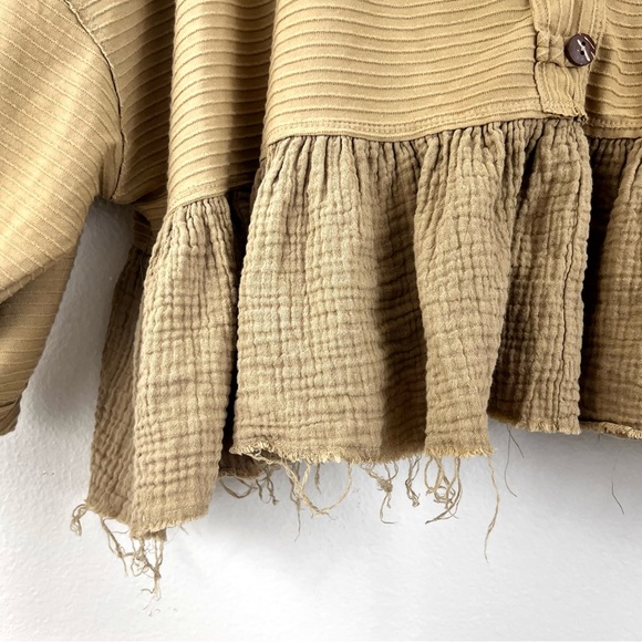 (Never Worn) Free People Dallas Henley Top — (M) - Picture 7 of 10